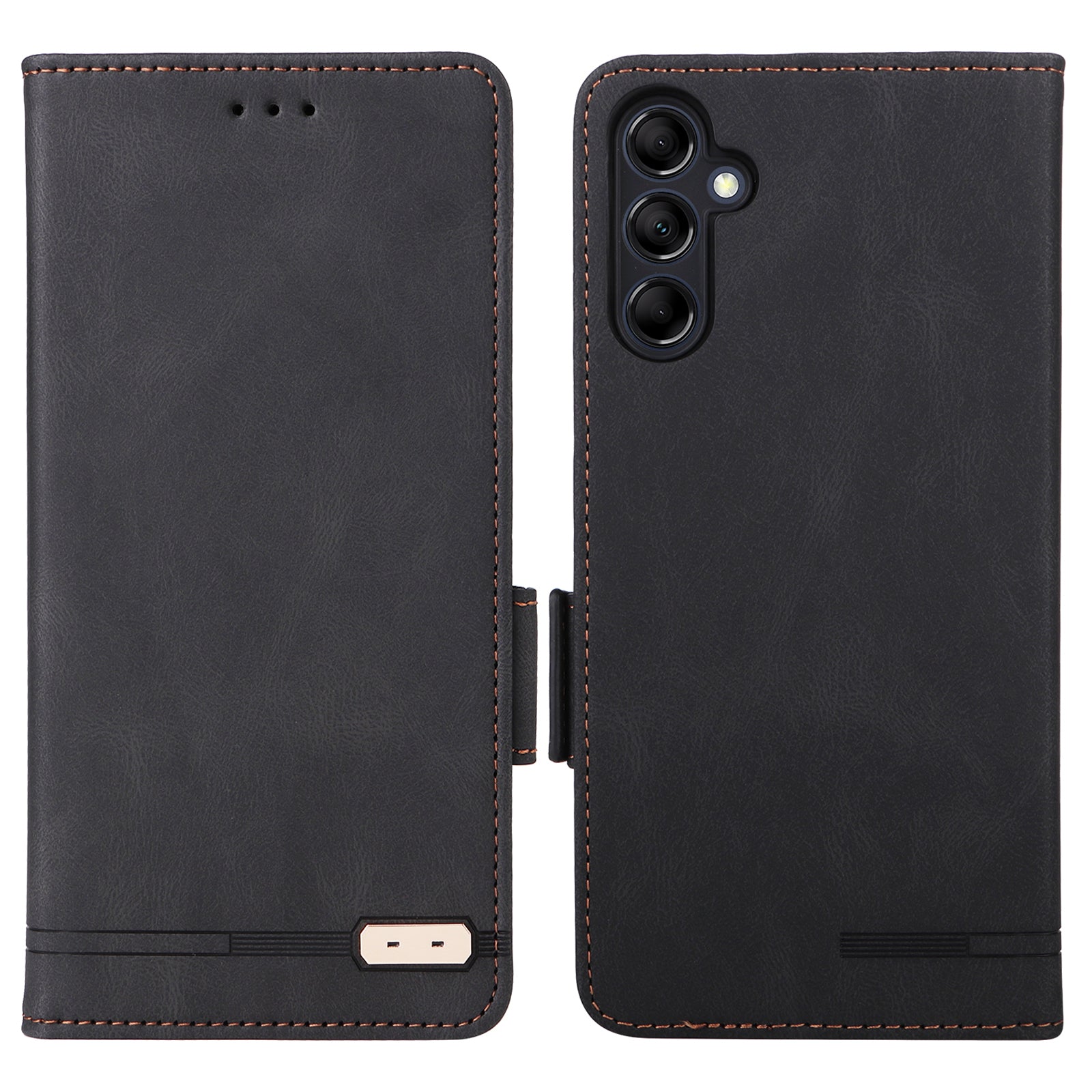 For Samsung Galaxy M14 5G Leather Wallet Phone Case Hardware Decor Flip Stand Cover For Samsung Galaxy M14 5G Leather Wallet Phone Case Hardware Decor Flip Stand Cover